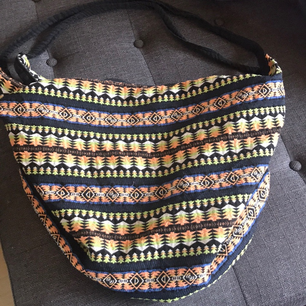 Crossbody cotton bag